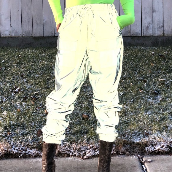 Reflective Cargo Joggers-PRICE TO SELL-no offers - Picture 7 of 8
